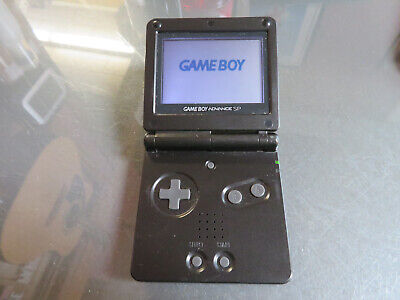 Nintendo Game Boy Advance SP Onyx Black with charger Used 