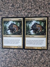 MTG - 2 x Woolly Thoctar - Duel Decks: Ajani vs Nicol Bolas