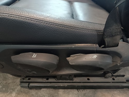 ⏺️SEDILI IN PELLE NERA ANTERIORE SX BMW SERIE 3 2009-2012 E90\E91 M SPORT 8G - Foto 24 di 24