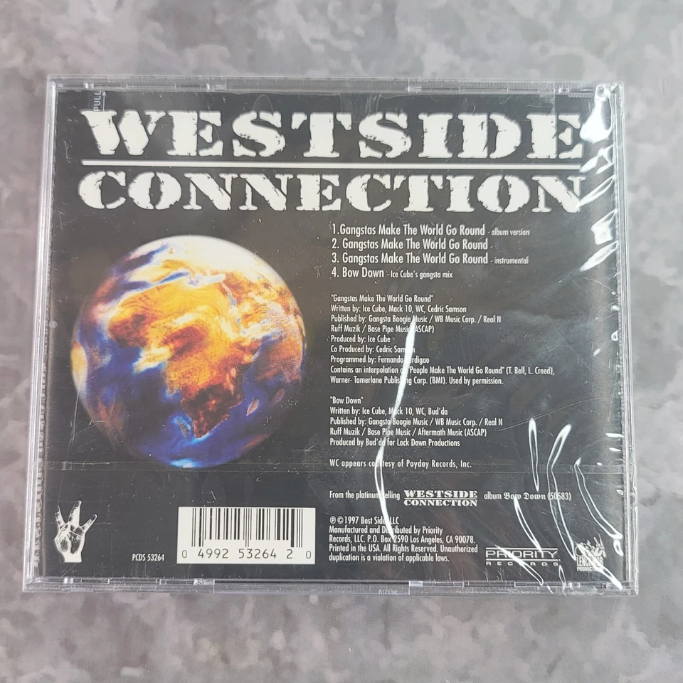 Westside Connection Gangstas Make the World Go Round New CD Sealed Foto 2 de 4