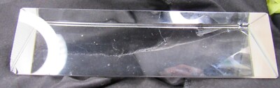 5.75'' Glass Triangular Prism Please Read Description For Condition