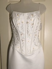 David  s Bridal wedding gown size 6