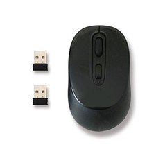 Wireless Mice Connects to 2 PCs and easily switches with 2 receivers Japan