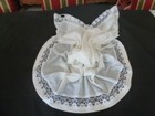 jolie combinaison&fond de robe vintage jolie dentelle T 52  ref  86R5