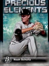 2023 Bowman Platinum - Precious Elements #PE-25 Noah Schultz (RC)