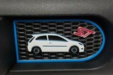 Hand brake insert x1 for ford fiesta MK 6 mk6 ST 150 white grill BGSPBWB 3DR 