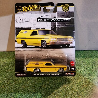 '70 Chevelle SS Wagon * Yellow * 2025 Hot Wheels Car Culture Off Road K3