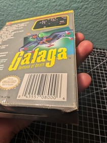 Galaga: Demons of Death (Nintendo NES 1988)  CIB w/ Inserts 