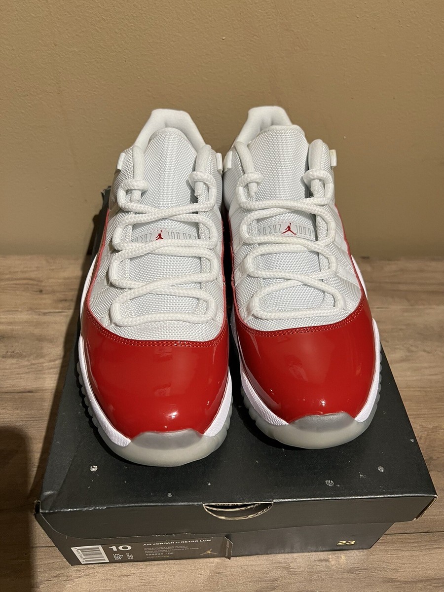 Size 10 - Air Jordan 11 Retro 2016 Low Cherry for sale