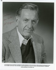 Jack Klugman - Signed Vintage Photograph (1983 Universal)
