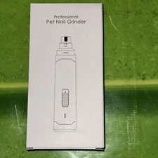 Casfuy Dog Nail Grinder Upgraded Professional 2-Speed Electric Rechargeable Trim