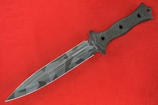 Busse Combat FMV8 .253" Saber Ground Black Urban Camo Cerakote INFI, Mag Handle