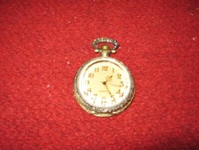 Victorian Style Pocket Watch With Beveled Cover