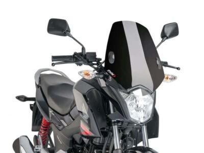 Puig Schwarz Neue Generation Sportscheibe Honda CB125 F 2015-2025