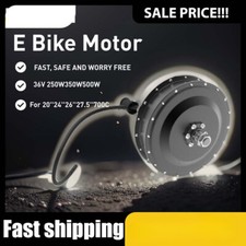 36V 250W 350W 500W 20''-29'' 700C Electric Bike Brushless Gear Front Rear Motor