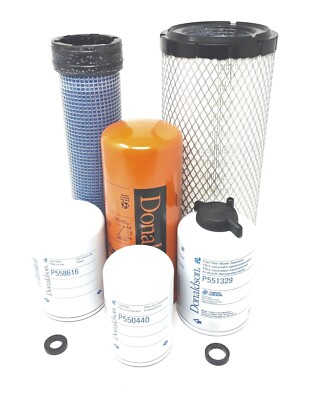 CFKIT Maintenance Filters Kit Compatible with  CASE IH  580E Backhoe Loaders