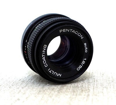 Pentacon Auto 50 mm f/1.8 MC Prime Objektiv für M42 passend TEILE REPARATUR 