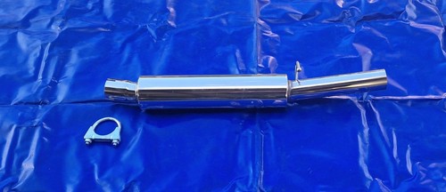 Opel Ascona B Manta Acciaio Inox Silenziatore Scarico Sportivo Gruppo Gr A 60 MM