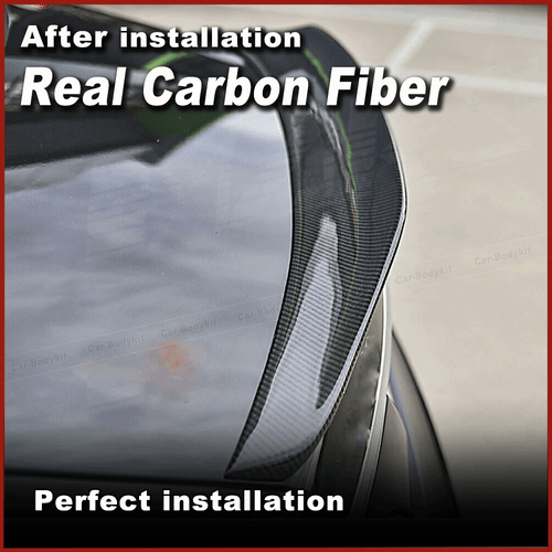 Spoiler posteriore in carbonio per Mercedes CLS W218 C218 CLS63 AMG 12-17 spoiler ala labbro spoiler - Foto 4 di 10