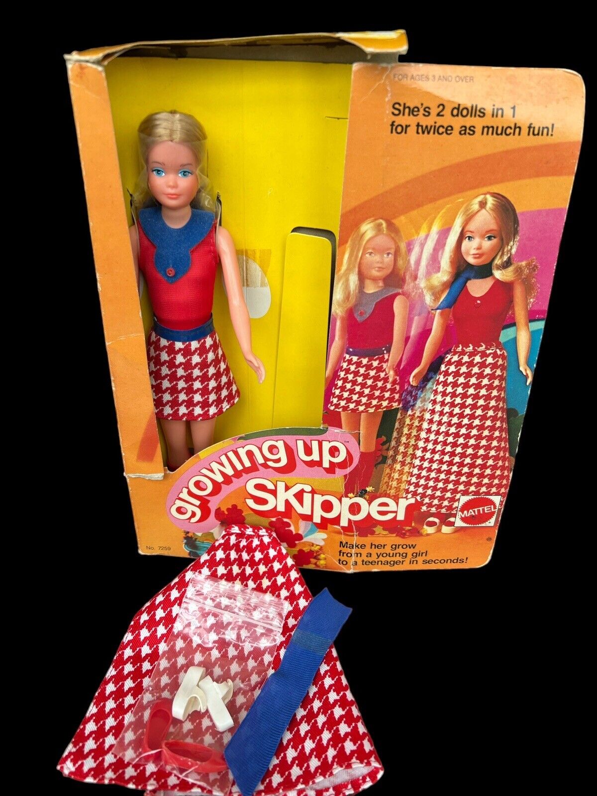 Vintage Growing Up Skipper NIB