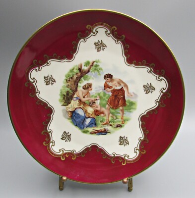Eschenbach Salad Plate - People in Scene - 010761