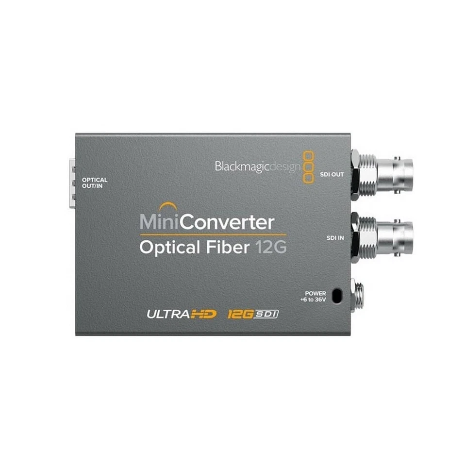 Blackmagic Design Mini Converter Optical Fiber 12G |Optical Fiber Mini Converter - Image 2 of 2