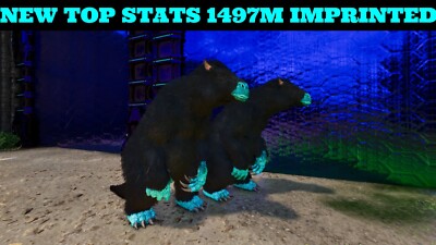 ARK Survival Ascended PvE PC/XBOX/PS5 Top Stats Tron Megatherium 1497m Imprinted