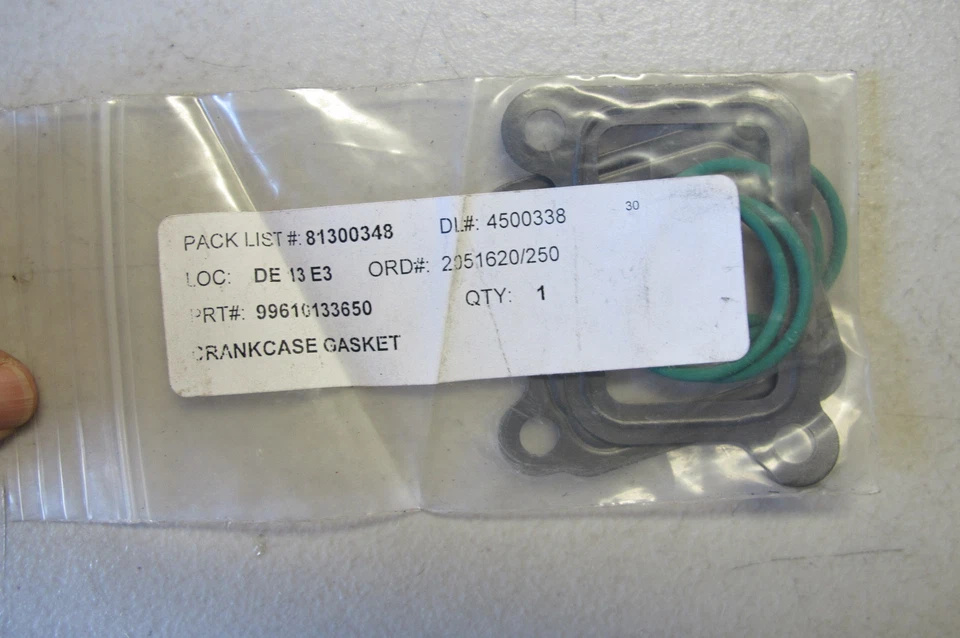 Juego de juntas de cárter originales Porsche 99610133650 para Porsche 911 Boxster Cayman Foto 2 de 2