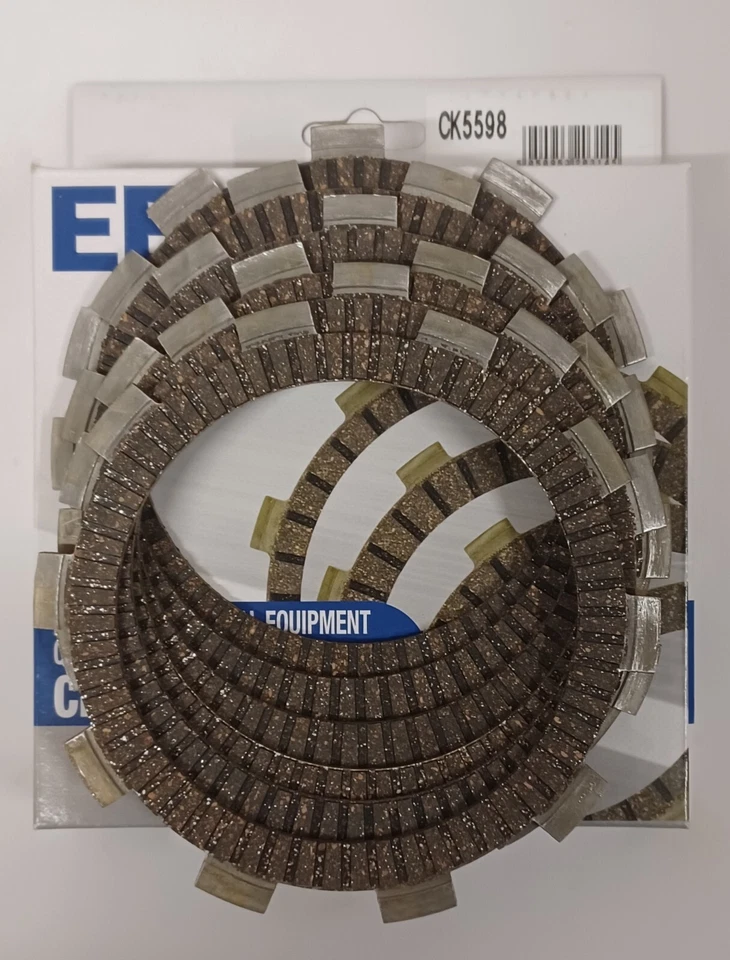 EBC Clutch Friction Plates and Spring Kit Fits APRILIA RS125 2T (1992 to 2014) - Image 2 of 4