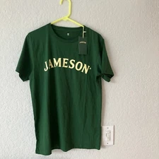 Jameson Whiskey mens med shirt new with tags. green. perfect for St Patty’s day