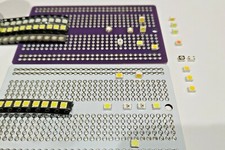 50x Smd Led Plcc-2 3528 1210 Warm White - Blue - Red - Green - Yellow - Amber - Rgb