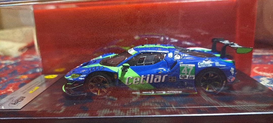 Bbr Ferrari 296 Gt3 Cetilar 47 Miniature Car Imsa | eBay