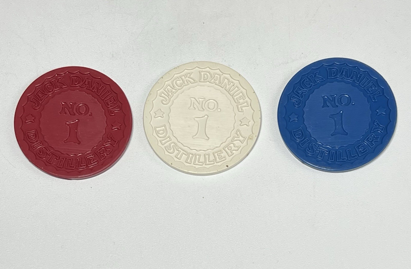 Vintage Jack Daniels Old No. 7 Tennessee Whiskey Poker Set Cards Chips Tin