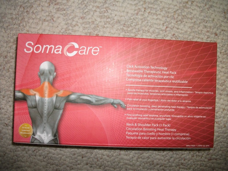 NEW SOMA CARE HEAT AND SHOULDER THERAPEUTIC HEAT PACK
