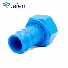 Straight Female Swivel Connector Tefen BSP Blue Nylon Hose Fitting Multipack