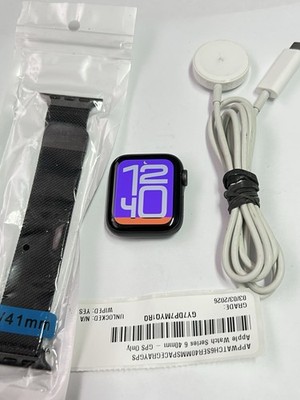 Apple Watch Series 6 40MM (GPS ) aluminum- black