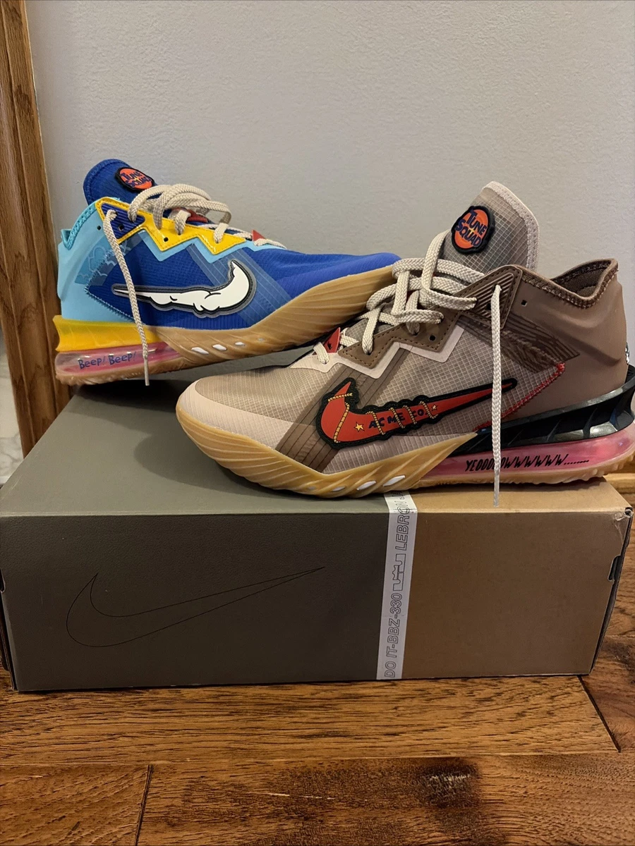 Preços baixos em Nike Space Jam x LeBron 18 Low Wile E. x