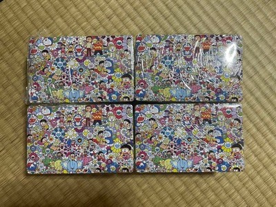 Doraemon x Takashi Murakami Kaikai Kiki Cookie Tin Set Limited Edition 4 Stück