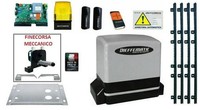 Satz Automatisierung Tor Zum Schieben 600Kg Torantrieb 230V 4 MT Gestell Dfm