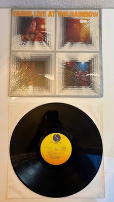 Focus Live At The Rainbow LP Vinyl VG+/VG US Press Originalfolie 1973 Sire