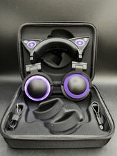 Brookstone AXENT WEAR Cat Ear Headphones PURP...