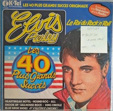 Elvis Presley Les 40 Plus Grands Succes Vinyl Record 2LP VG+/VG+ EP001 1976