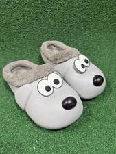 Dog Comfy Faux Fur Lined Slippers Men  s Size 8-9