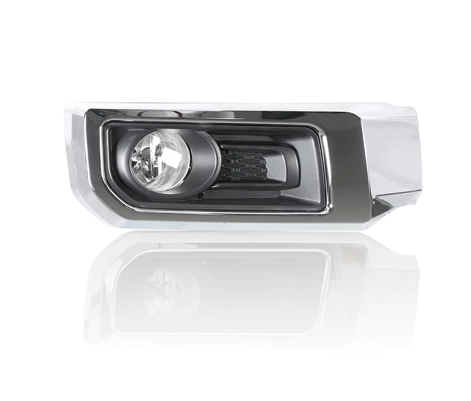 Juego de faros antiniebla cromados negros izquierda+derecha para Toyota 4Runner Limited 2014-2021 Foto 3 de 4