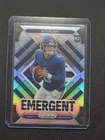 2025 Prizm Jaxson Dart Rookie Emergent Silver Prizm Giants RC