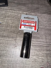 Sears Craftsman USA 12mm Deep Socket 6 Point 1/4" Drive G2 44409 Metric Nos