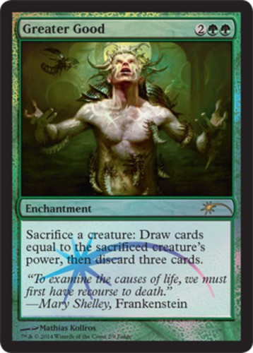 1x Greater Good - Foil DCI Judge Promo Near Mint MTG Magic - Kid Icarus -