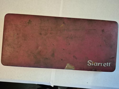 Starrett No.449BZ Depth Micrometer Only, 4" Base Original Case No Rods USA Made - Picture 2 of 2