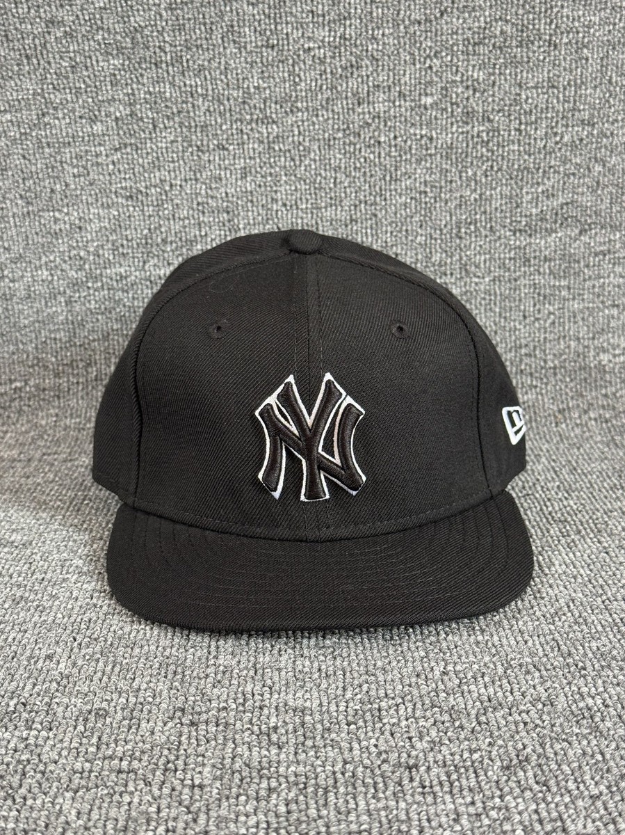 New Era NY Yankees 59FIFTY Fitted Hat Black 6 3 4 MLB Baseball Cap