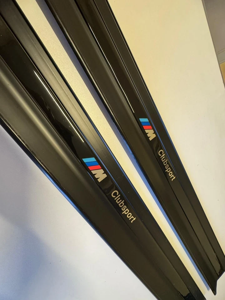 NUEVO Par de placas de umbral de puerta Clubsport 95-99 para BMW E36 cupé M3 cupé/cabrio Foto 3 de 4